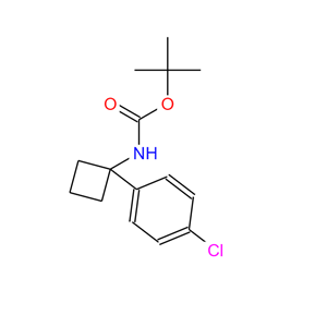 1-(BOC-氨基)-1-(4-氯苯基)-环丁烷