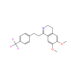 1-[2-(4-三氟甲基苯基)乙基]-6,7-二甲氧基-3,4-二氢异喹啉