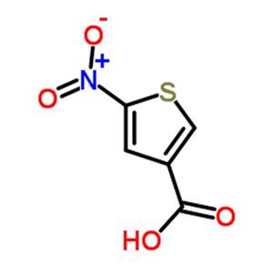 2-硝基噻吩-4-羧酸,5-Nitrothiophene-3-carboxylic acid,5-Nitro-3-thiophenecarboxylic acid