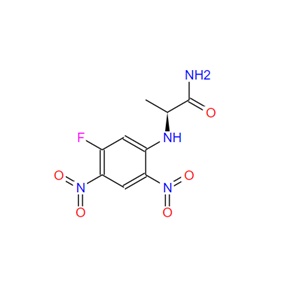 N-A-(2,4-二硝基-5-氟苯基)-L-丙氨酸,(S)-2-(5-fluoro-2,4-dinitrophenylaMino)propanaMide