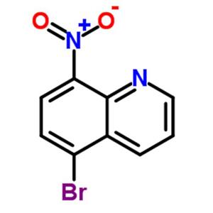 五溴-8-硝基喹啉,5-Bromo-8-nitroquinoline,五溴-8-硝基喹啉