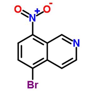 5-溴-8-硝基异喹啉,5-Bromo-8-nitroisoquinoline,5-溴-8-硝基异喹啉