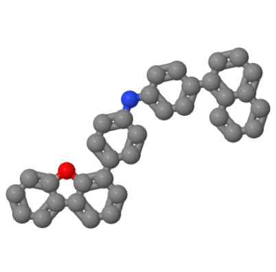 4-(4-二苯并呋喃)-N-[4-(1-萘基)苯基]-苯胺,Benzenamine, 4-(4-dibenzofuranyl)-N-[4-(1-naphthalenyl)phenyl]-