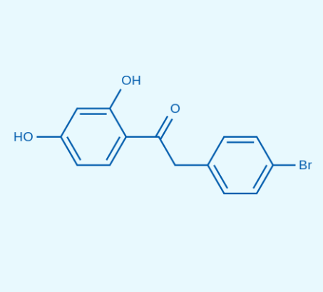 2-(4-溴苯基)-1-(2,4-二羥基苯基)乙酮,2-(4-Bromophenyl)-1-(2,4-dihydroxyphenyl)ethanone