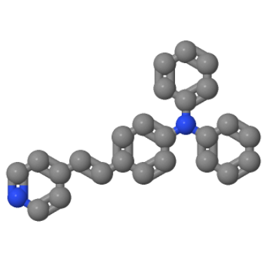 N,N-二苯基-4-(2-(吡啶-4-基)乙烯基)苯胺,Benzenamine, N,N-diphenyl-4-[2-(4-pyridinyl)ethenyl]-