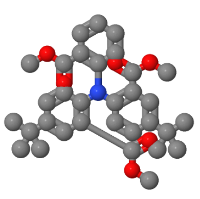 Benzoic acid, 2,2'-[[2-(methoxycarbonyl)phenyl]imino]bis[5-(1,1-dimethylethyl)-, 1,1'-dimethyl ester,Benzoic acid, 2,2'-[[2-(methoxycarbonyl)phenyl]imino]bis[5-(1,1-dimethylethyl)-, 1,1'-dimethyl ester