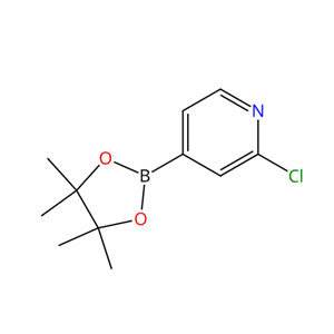 2-氯吡啶-4-硼酸频哪醇酯,2-chloro-4-(4,4,5,5-tetramethyl-1,3,2-dioxaborolan-2-yl)pyridine