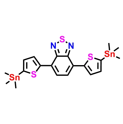 4,7-二(5-三甲基锡噻吩基-2-)-2,1,3-苯并噻二唑,4,7-Bis(2-3MeSn-5-thienyl)-2,1,3-benzothiadiazole;4,7-Bis(2-trimethylstannylthien-5-yl)-2,1,3-benzothiadiazole;4,7-Bis(5-trimethylstannylthiophen-2-yl)benzo-2,1,3-thiadiazole;4,7-Di(2-trimethylstannyl