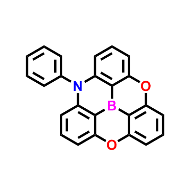 12-phenyl-12H-4,8-dioxa-12-aza-3a2-boradibenzo[cd,mn]pyrene,12-phenyl-12H-4,8-dioxa-12-aza-3a2-boradibenzo[cd,mn]pyrene