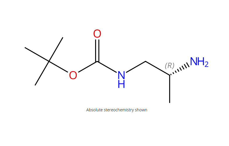 (R)-(2-氨基丙基)氨基甲酸叔丁酯,(R)-tert-Butyl (2-aminopropyl)carbamate