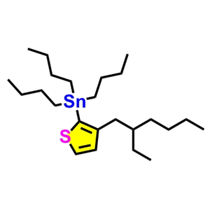 三丁基（3-（2-乙基己基）噻吩-2-基）锡；Th26-Sn ；1235512-21-6，可接定制化合物