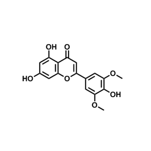 苜蓿素,5,7-Dihydroxy-2-(4-hydroxy-3,5-dimethoxyphenyl)-4H-chromen-4-one