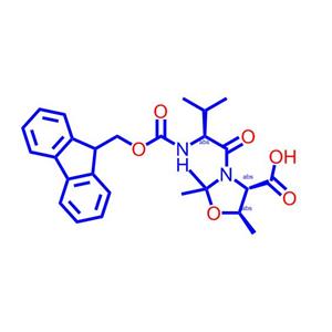 (4S,5R)-3-[(2S)-2-[[芴甲氧羰基]氨基]-3-甲基-1-氧代丁基]-2,2,5-三甲基-4-恶唑烷羧酸168216-05-5