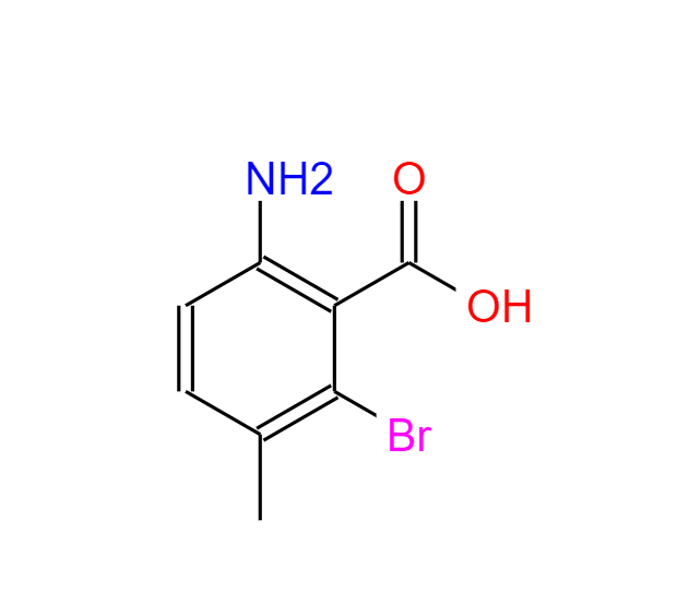 2-氨基-6-溴-5-甲基苯甲酸,2-AMINO-6-BROMO-5-METHYLBENZOIC ACID