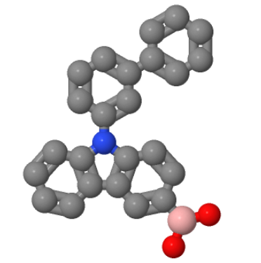 9-(3-联苯基)-3-硼酸咔唑,9-(biphenyl-3-yl)-carbazol-3-yl boronic acid