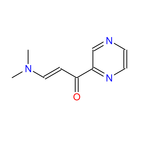 3-(二甲基氨基)-1-(2-吡嗪)-2-丙烯-1-酮,3-(DIMETHYLAMINO)-1-(2-PYRAZINYL)-2-PROPEN-1-ONE