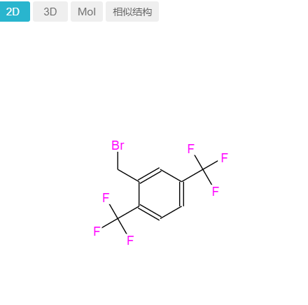 2,5-双(三氟甲基)溴苄,2,5-BIS(TRIFLUOROMETHYL)BENZYL BROMIDE