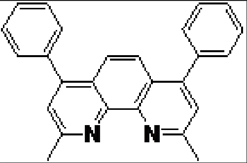 2,9-二甲基-4,7-联苯-1,10-菲罗啉,BCP; 2,9-dimethyl-4,7-diphenyl-1,10-Phenanthroline