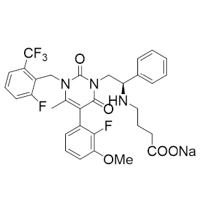 艾拉戈克鈉,Elagolix sodium