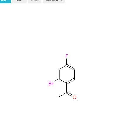 2-溴-4-氟苯乙酮,2'-BROMO-4'-FLUOROACETOPHENONE