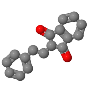 2-苯乙基-1H-茚-1,3(2H)-二酮;80792-90-1