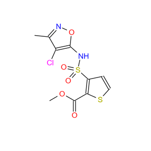 3-[[(4-氯-3-甲基-5-异恶唑基)氨基]磺酰基]-2-噻吩羧酸甲酯,Methyl 3-(N-(4-chloro-3-Methylisoxazol-5-yl)sulfaMoyl)thiophene-2-carboxylate