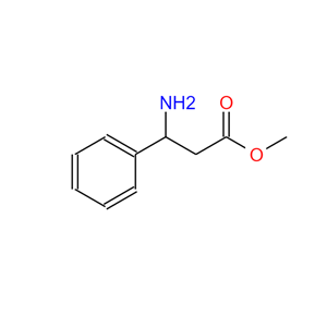 3-氨基-3-苯基丙酸甲酯,methyl 3-amino-3-phenylpropanoate