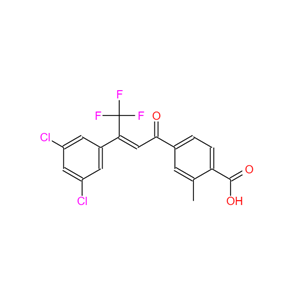 弗雷拉納標(biāo)準(zhǔn)品018,Benzoic acid, 4-[3-(3,5-dichlorophenyl)-4,4,4-trifluoro-1-oxo-2-buten-1-yl]-2-methyl-