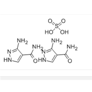 3-氨基-4-甲酰胺基吡唑半硫酸盐