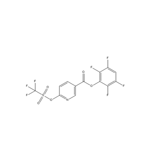 6-[[(三氟甲基)磺?；鵠氧基]煙酸(2,3,5,6-四氟苯基)酯,2,3,5,6-Tetrafluorophenyl 6-[[(Trifluoromethyl)sulfonyl]oxy]nicotinate