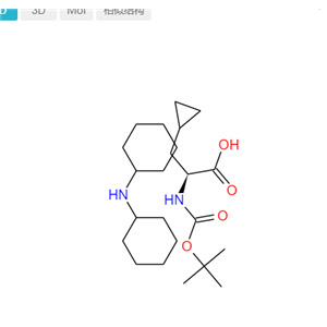 BOC-L-环丙苯胺,BOC-L-CYCLOPROPYLALANINE-DCHA