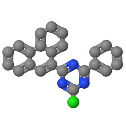 2-氯-4-(菲-9-基)-6-苯基-1,3,5-三嗪,1,3,5-Triazine, 2-chloro-4-(9-phenanthrenyl)-6-phenyl-