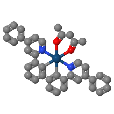 (2,4-戊二酮-ΚO2,ΚO4)双[2-(4-苯基-2-吡啶基-ΚN)苯基-ΚC]铱,(2,4-pentanedionato-κO2,κO4)bis[2-(4-phenyl-2-pyridinyl-κN)phenyl-κC]-, (OC-6-33)-Iridium