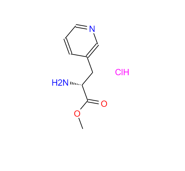 3-(3-吡啶基)-D-丙氨酸盐酸盐,(R)-2-AMINO-3-PYRIDIN-3-YL-PROPIONIC ACID METHYL ESTER 2 HCL