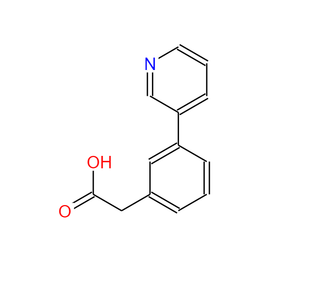 3-(3-吡啶)苯乙酸,Benzeneacetic acid, 3-(3-pyridinyl)- (9CI)