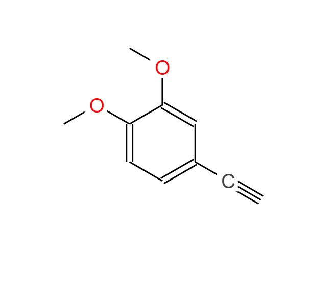3,4-二甲氧基苯乙炔,3',4'-DIMETHOXYPHENYL ACETYLENE