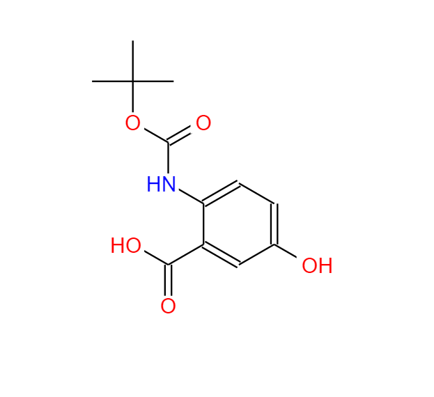 2-叔丁氧基羰氨基-5-羟基苯甲酸,ANTHRANILIC ACID, N-BOC-5-HYDROXY