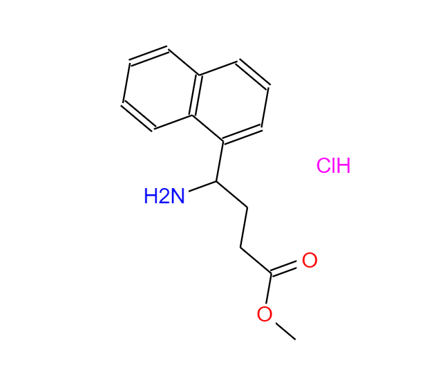4-氨基-4-萘-1-基丁酸甲酯盐酸盐,4-AMINO-4-NAPHTHALEN-1-YL-BUTYRIC ACID METHYL ESTER HYDROCHLORIDE