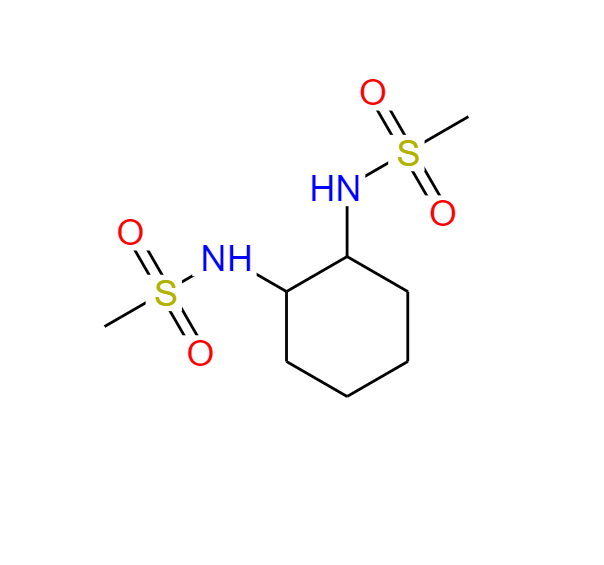 (1R,2R)-1,2-N,N'-二甲烷磺酰胺-环己烷,(1R,2R)-1,2-N,N'-BIS[(METHANE-SULFONYL)AMINO]-CYCLOHEXANE