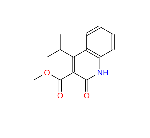 2-羥基-4-異丙基-3-喹啉甲酸甲酯,2-HYDROXY-4-ISOPROPYL-3-QUINOLINE CARBOXYLIC ACID METHYL ESTER