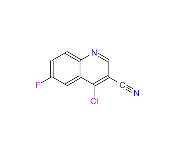 4-氯-6-氟-喹啉-3-甲腈,4-CHLORO-6-FLUORO-QUINOLINE-3-CARBONITRILE