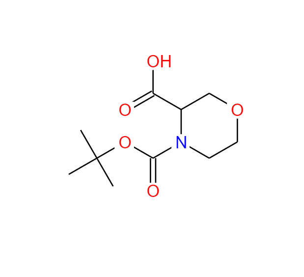 N-BOC-嗎啉-2-羧酸,MORPHOLINE-3,4-DICARBOXYLIC ACID 4-TERT-BUTYL ESTER