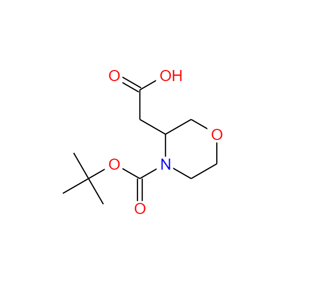 4-N-BOC-吗啉-3-乙酸,3-CARBOXYMETHYL-MORPHOLINE-4-CARBOXYLIC ACID TERT-BUTYL ESTER