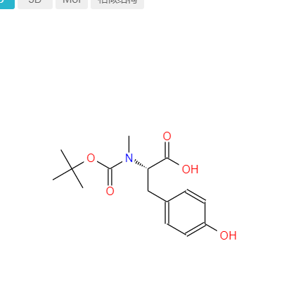 BOC-N-甲基-L-酪氨酸,BOC-N-ME-TYR-OH