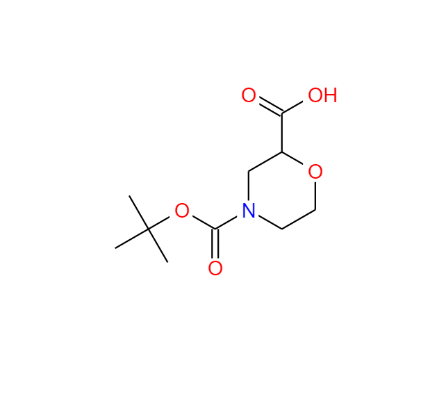 4-BOC-吗啉-2-羧酸,4-BOC-2-MORPHOLINECARBOXYLIC ACID