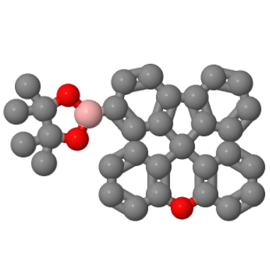 4,4,5,5-四甲基-2-(螺[芴-9,9'-呫吨] -2-基)-1,3,2-二氧杂硼烷,4,4,5,5-tetramethyl-2-(spiro[fluorene-9,9'-xanthene]-2-yl)-1,3,2-dioxaborolane