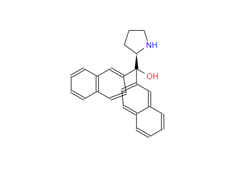 (R)-二-2-萘基脯氨醇,(R)-Di(naphthalen-2-yl)(pyrrolidin-2-yl)methanol