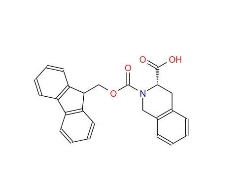 (S)-2-(((9H-芴-9-基)甲氧基)羰基)-1,2,3,4-四氢异喹啉-3-羧酸,(S)-2-(((9H-Fluoren-9-yl)methoxy)carbonyl)-1,2,3,4-tetrahydroisoquinoline-3-carboxylic acid