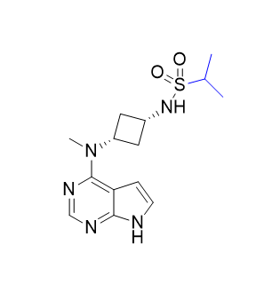 阿布昔替尼杂质24,N-(cis-3-(methyl(7H-pyrrolo[2,3-d]pyrimidin-4-yl)amino)cyclobutyl)propane-2-sulfonamide