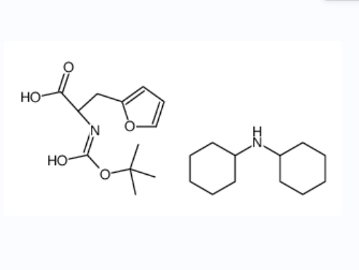 Boc-β-(2-呋喃基)-Ala-OH 二环己基铵盐,Boc-β-(2-furyl)-Ala-OH (dicyclohexylammonium) salt